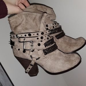 High Heel Booties